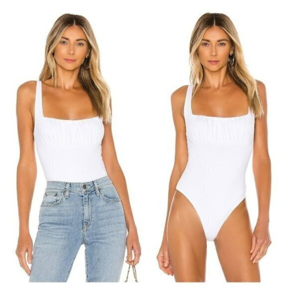 Lovers and Friends Jessie Bodysuit - White